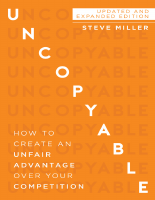 Uncopyable How to Create an Unfair Advantage.pdf